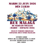 Affiche rue Malaga